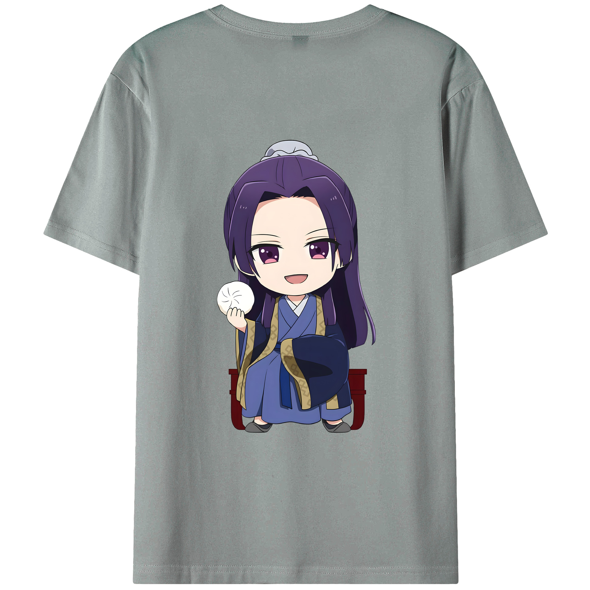（画像用） 薬屋のひとりごと The Apothecary Diaries 綿100％ メンズ半袖Tシャツ（バックプリント） 通気性